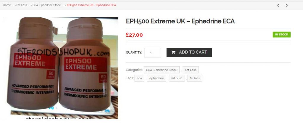 Buy EPH500 Extreme Anabolic Pharmaceuticals